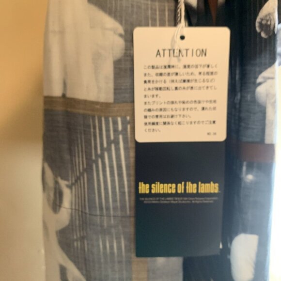 WACKO MARIA SILENCE OF THE LAMBS HAWAIIAN SHIRT MENS SZ M NEW NWT. #38 - Picture 10 of 11